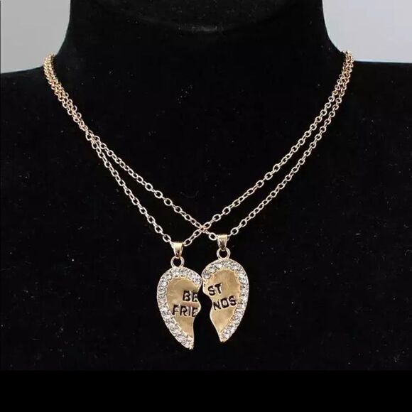 Accessories - 💜Unisex 2 Pcs Best Friend Necklace
